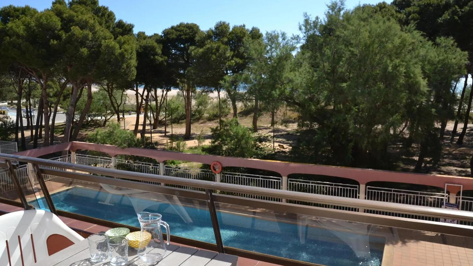 Apartamento En Primera Linea De Playa Con Piscina Y Terraza - L'Estartit - Es-323-26